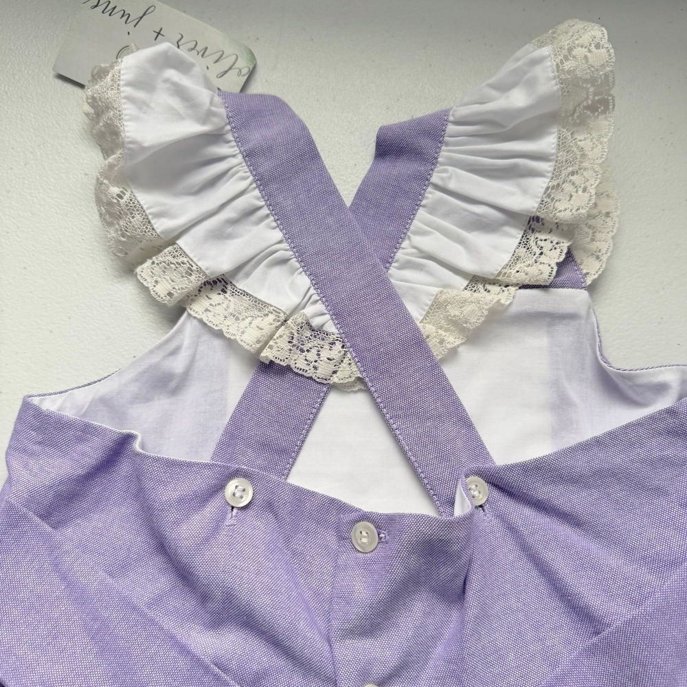 Oliver + June Light Purple Boutique Dress Prairie Pinnie Size 6 NWT‎ - Picture 5 of 10